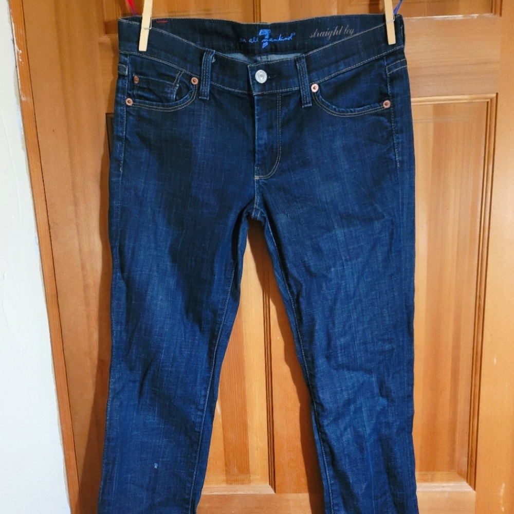 SEVENS 🤩 dark, straight leg denim
